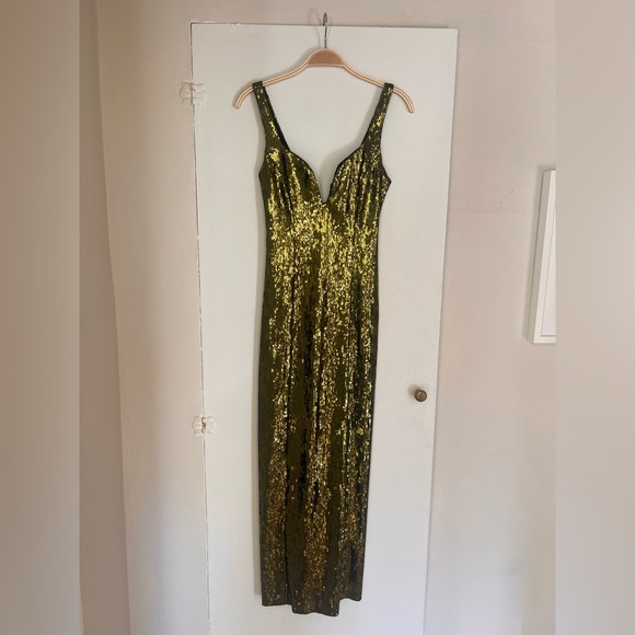 Galvan London Savannah Sequined Tulle Midi Dress - Picture 7 of 11
